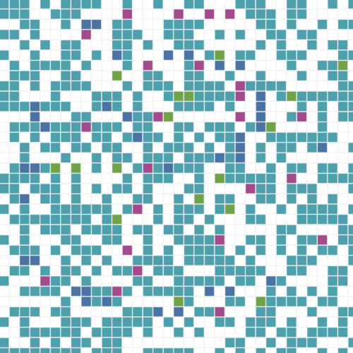 ein aus pixeln erzeugtes bild